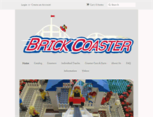 Tablet Screenshot of brickcoaster.com
